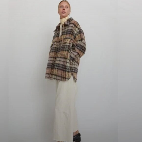 No. 6 Jackets & Blazers - No. 6 Wilson Jacket in Check Plaid